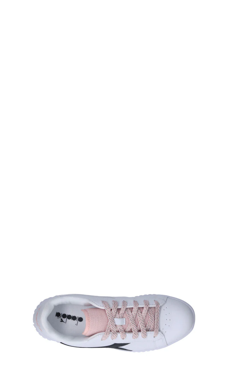DIADORA - GAME STEP B GS GLITCH Sneaker ragazza bianca/nera - Image 5