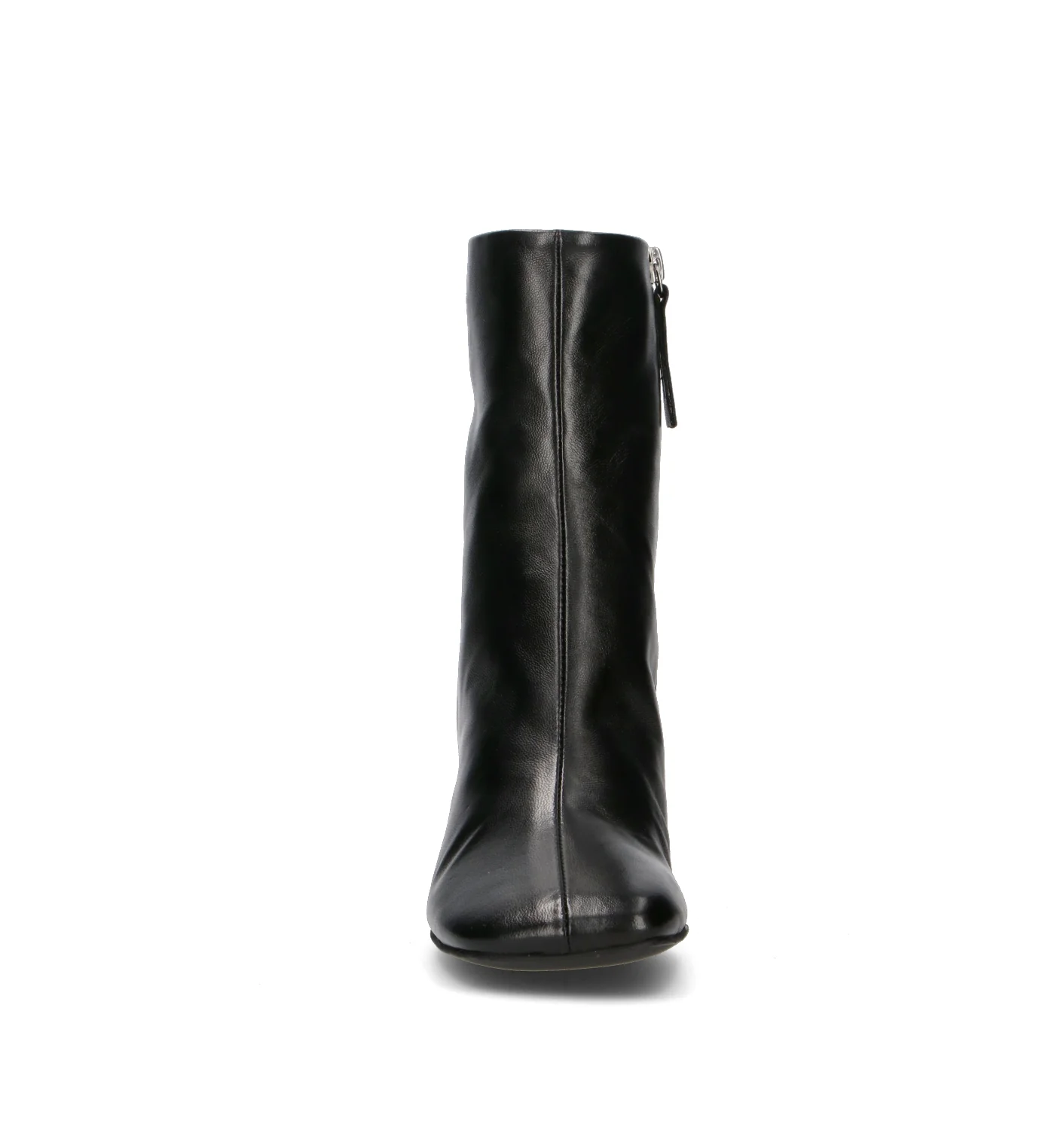 HALMANERA Tronchetto donna nero in pelle - Image 3