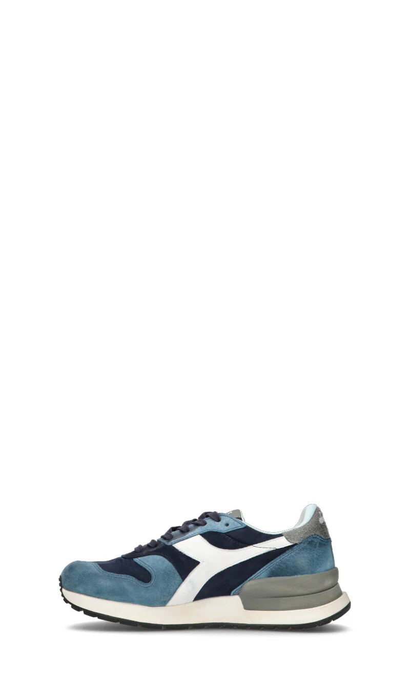DIADORA HERITAGE - CONQUEST RISTOP SW Sneaker uomo blu in suede - Image 4