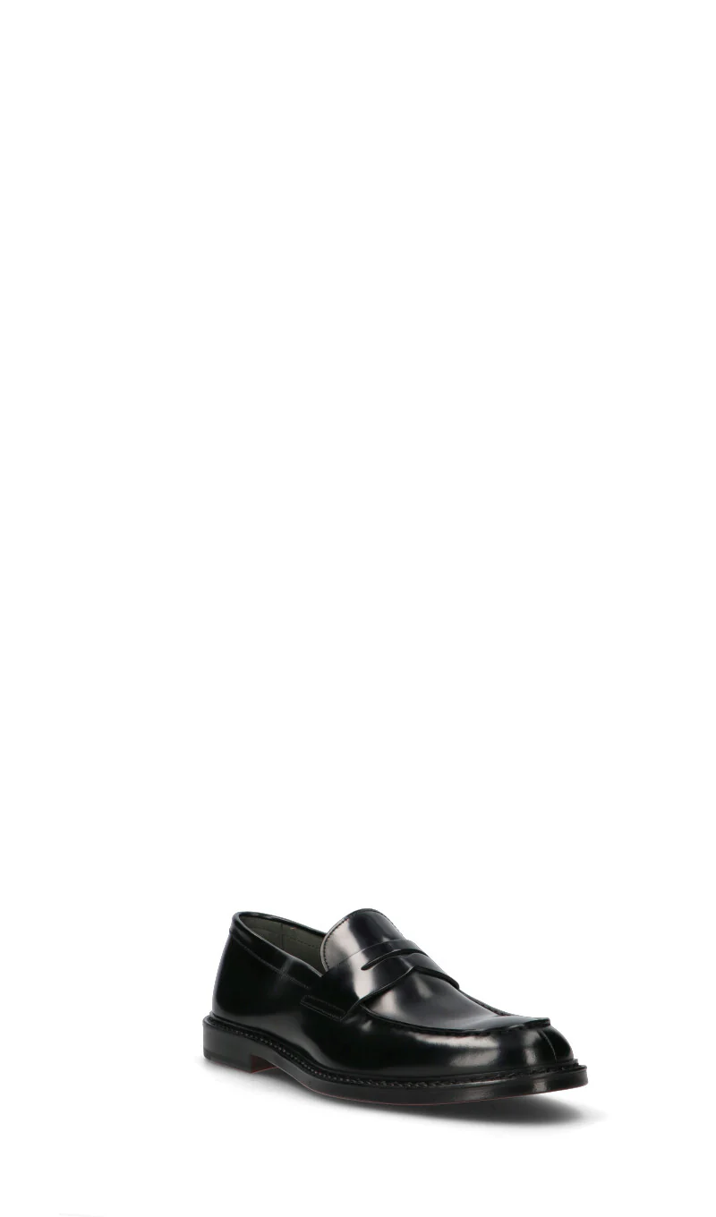 DOUCAL'S Mocassino uomo nero in pelle - Image 7