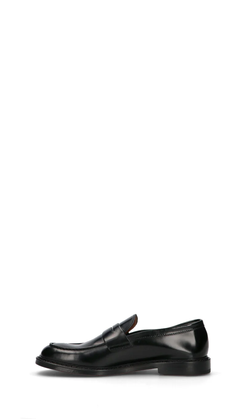 DOUCAL'S Mocassino uomo nero in pelle - Image 9