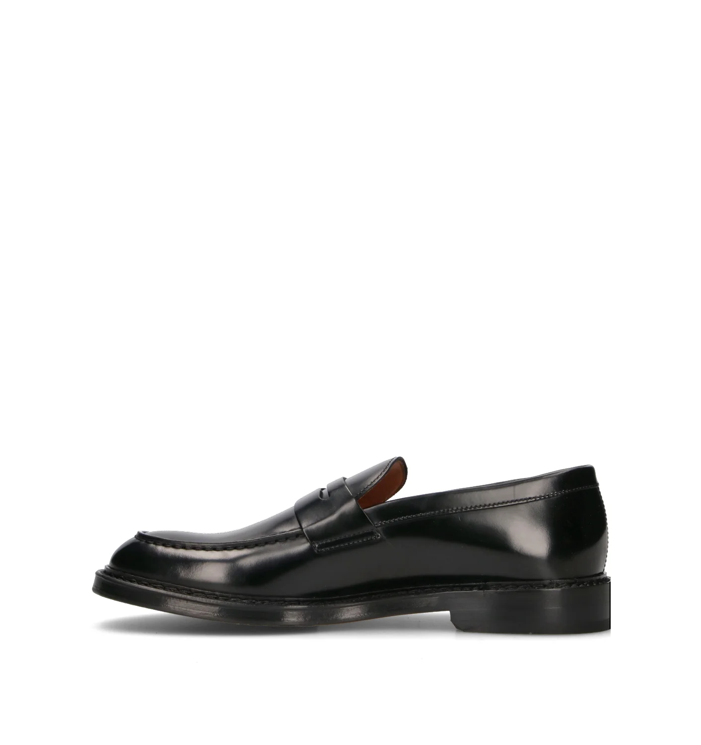 DOUCAL'S Mocassino uomo nero in pelle - Image 4