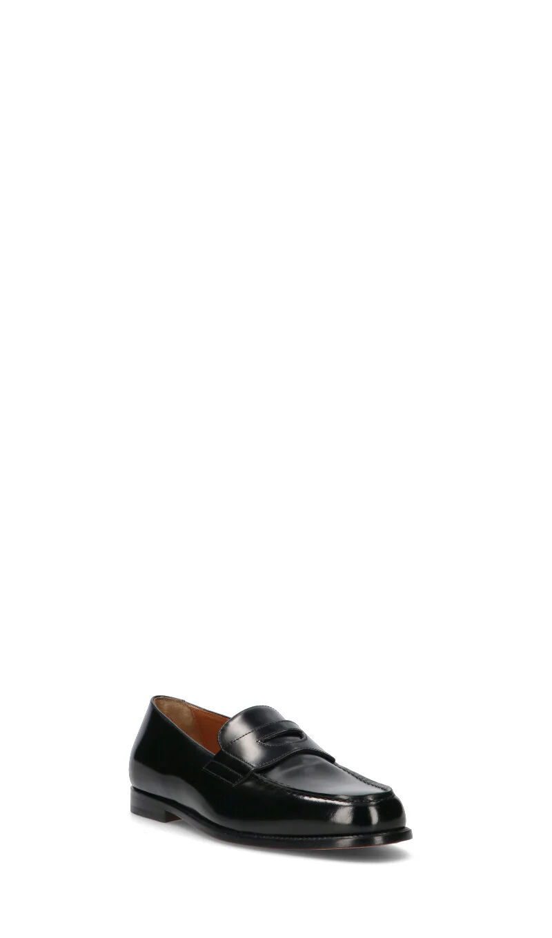 DOUCAL'S Mocassino uomo nero in pelle - Image 2