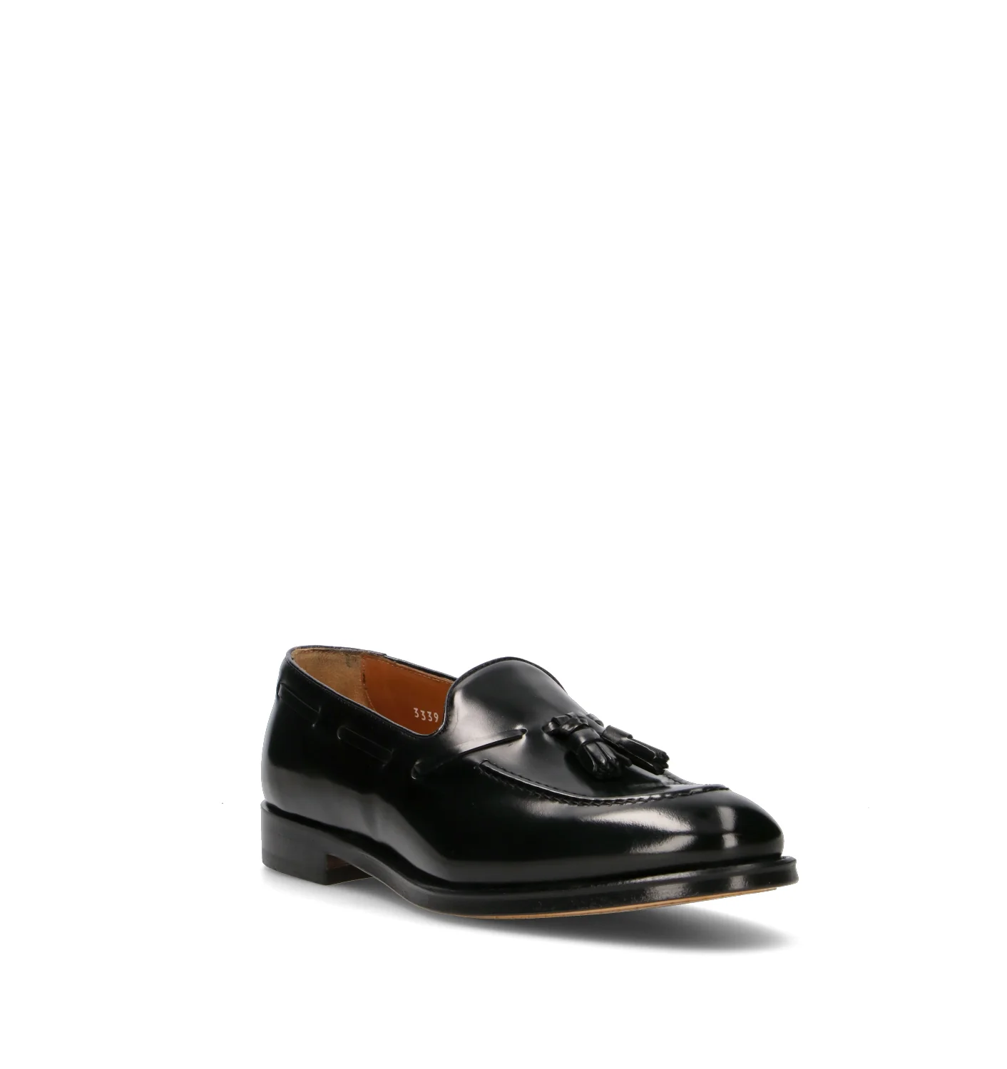 DOUCAL'S Mocassino uomo nero in pelle - Image 2