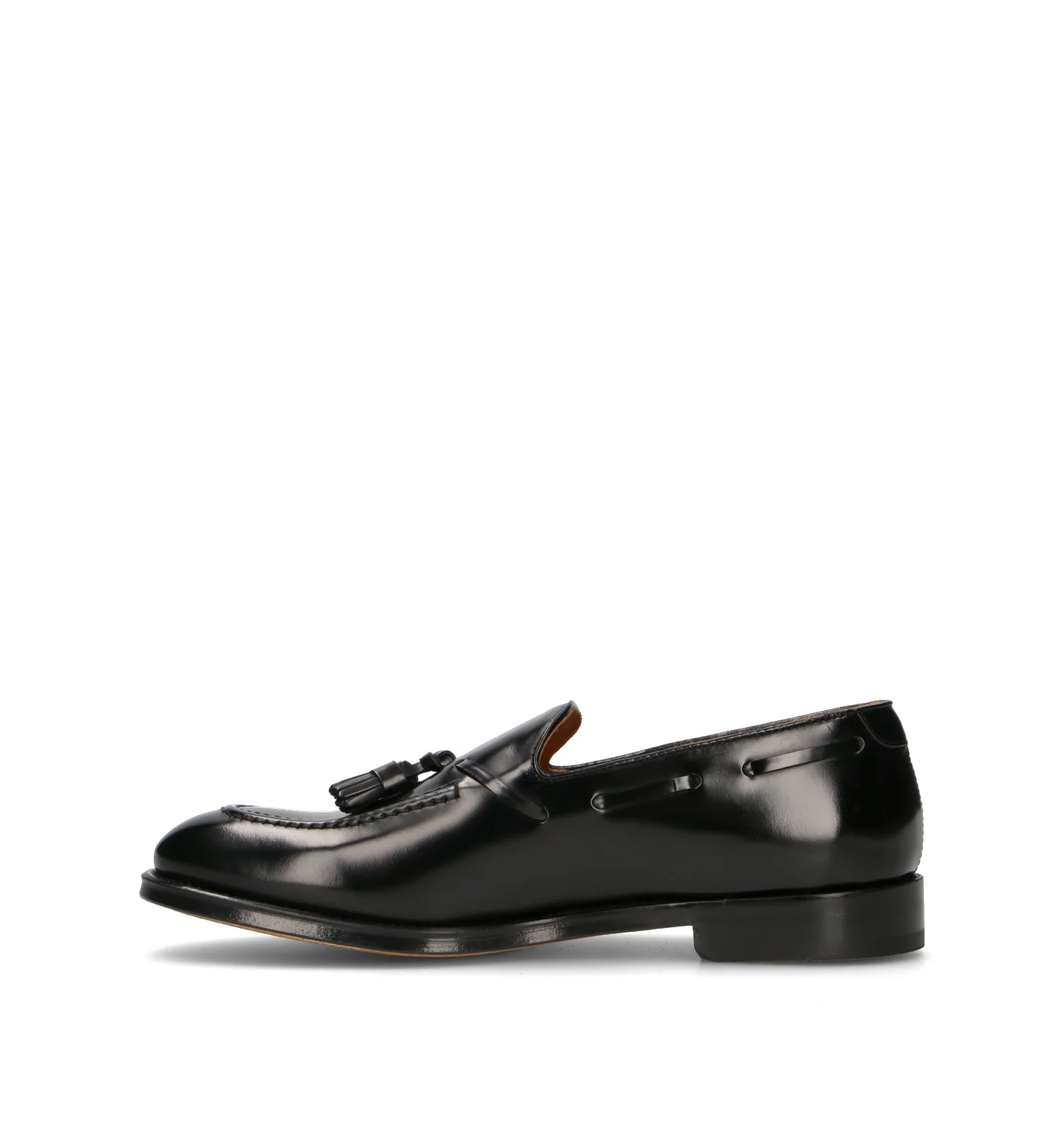 DOUCAL'S Mocassino uomo nero in pelle - Image 4