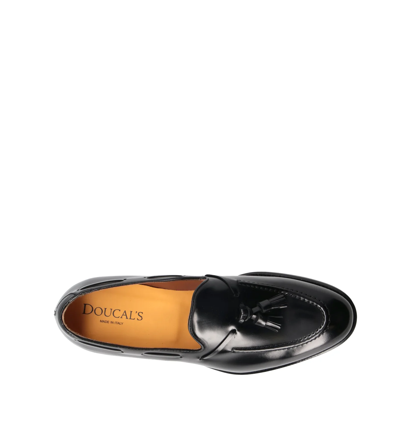 DOUCAL'S Mocassino uomo nero in pelle - Image 5