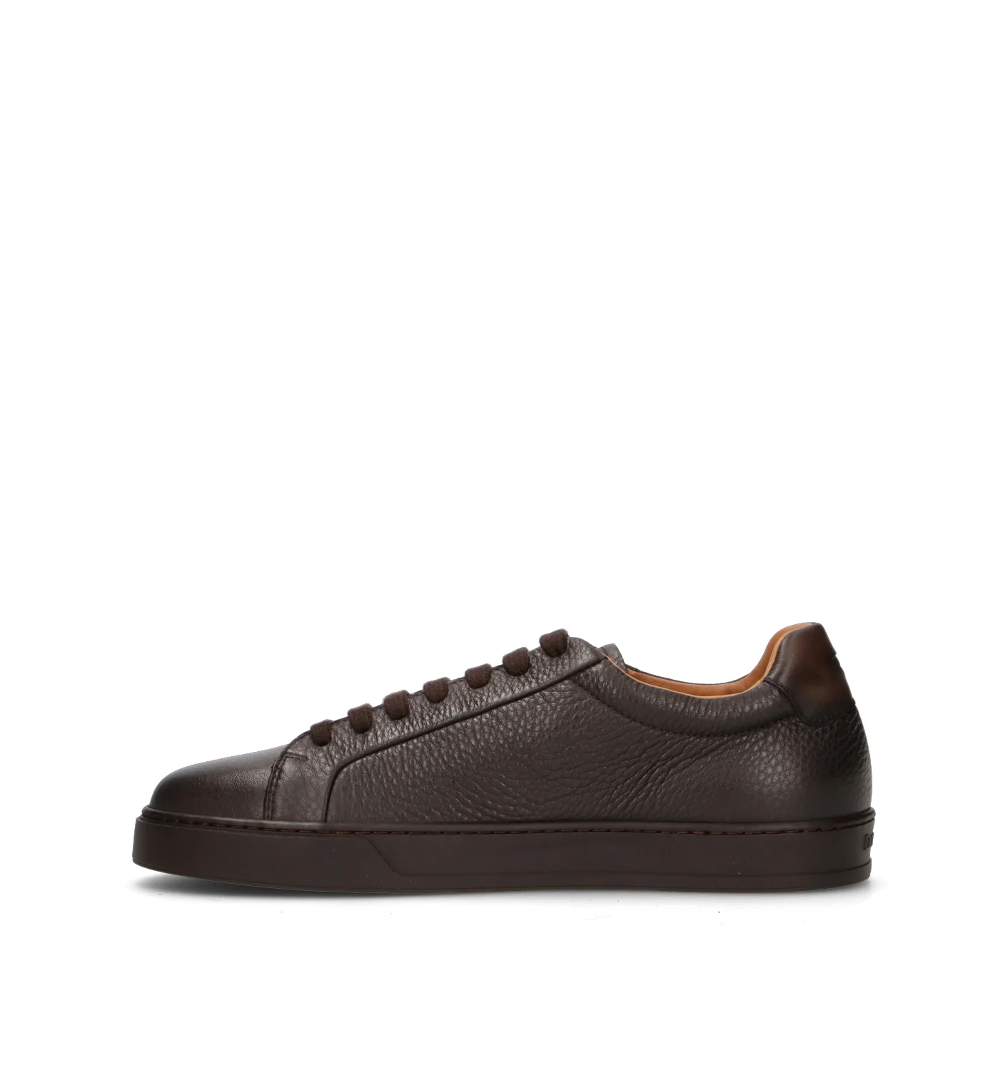 DOUCAL'S Sneaker uomo testa di moro in pelle - Image 4