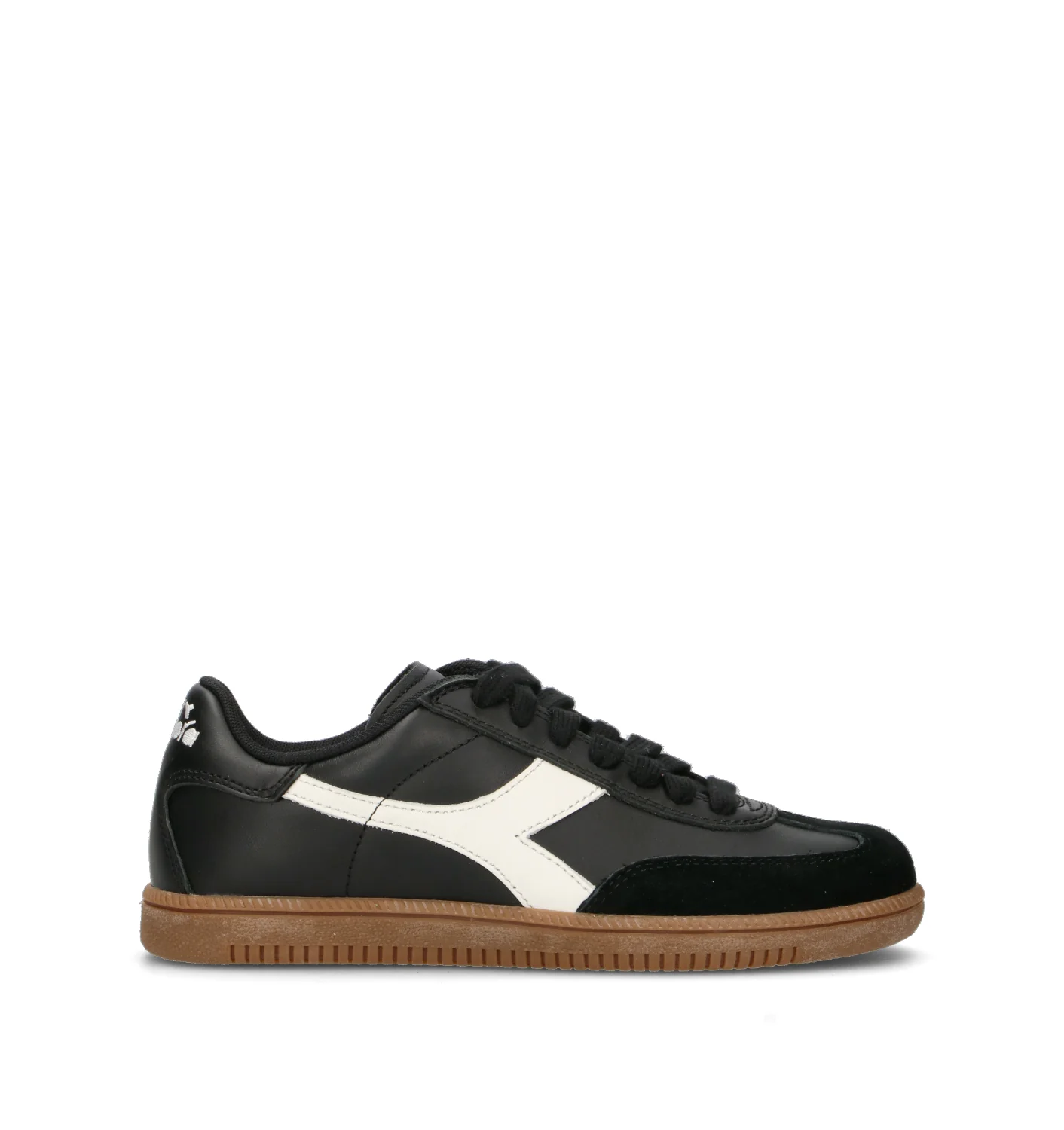 DIADORA TRAINER Sneaker uomo nera in pelle