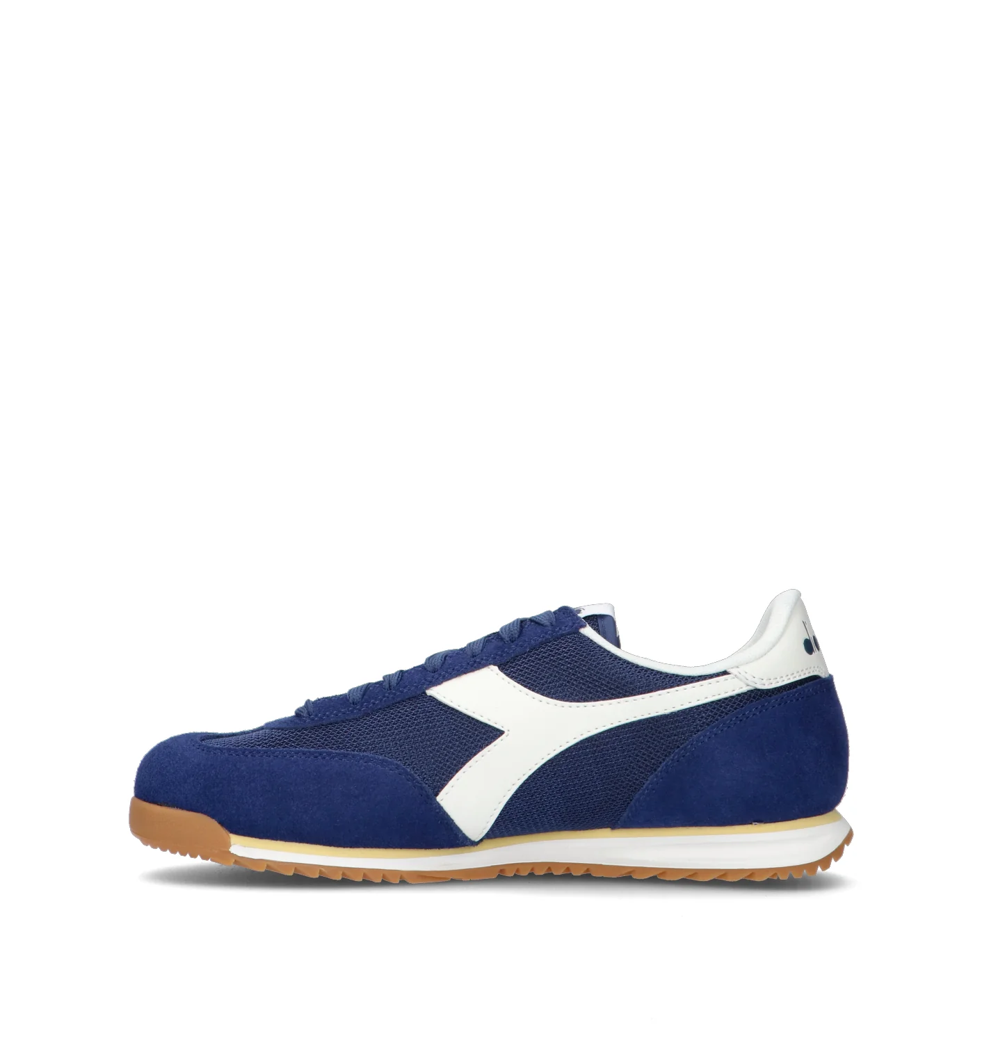 DIADORA CROSS Sneaker uomo blu in suede - Image 4