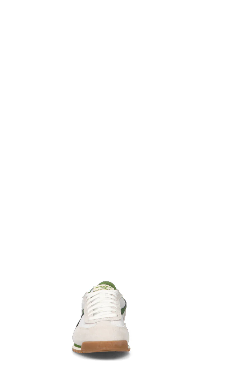 DIADORA CROSS Sneaker uomo bianca/verde in pelle - Image 3