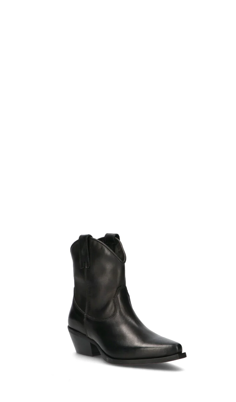 DOROTHYD Tronchetto donna nero in pelle - Image 2