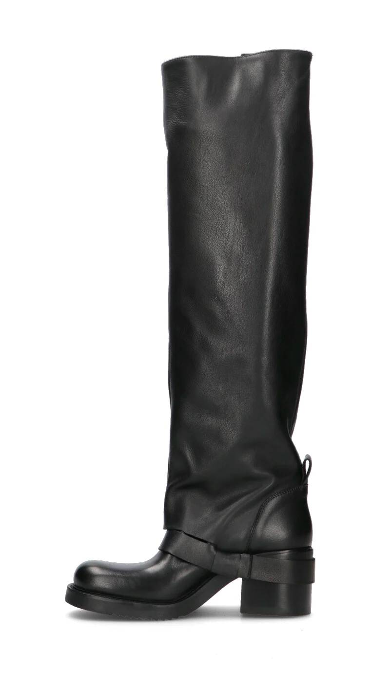 ELENA IACHI Stivale donna nero in pelle - Image 4