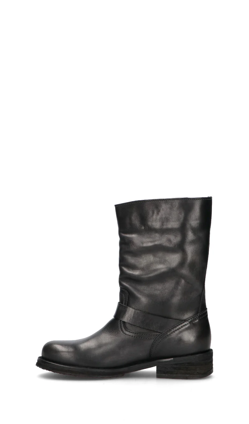 FELMINI Stivale donna nero in pelle - Image 4