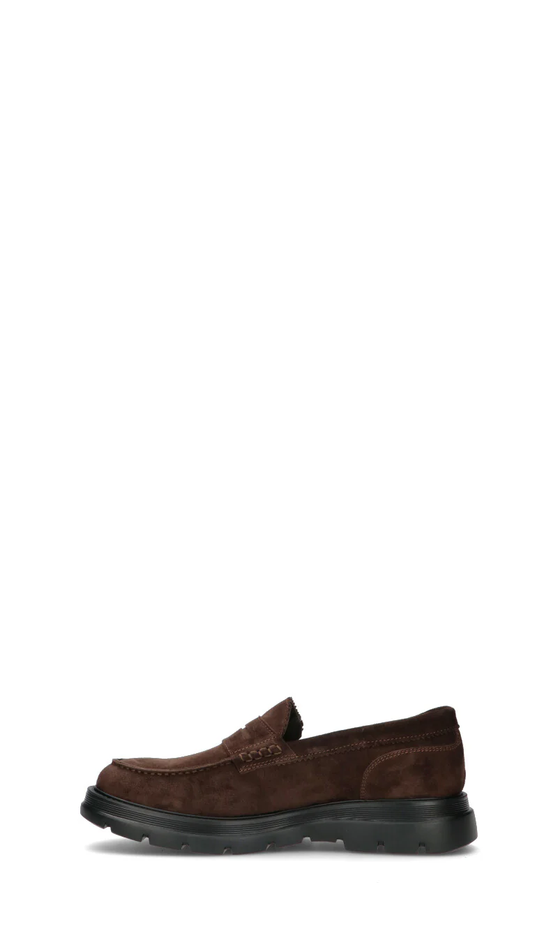 MEZZETINTE Mocassino uomo marrone in suede - Image 4