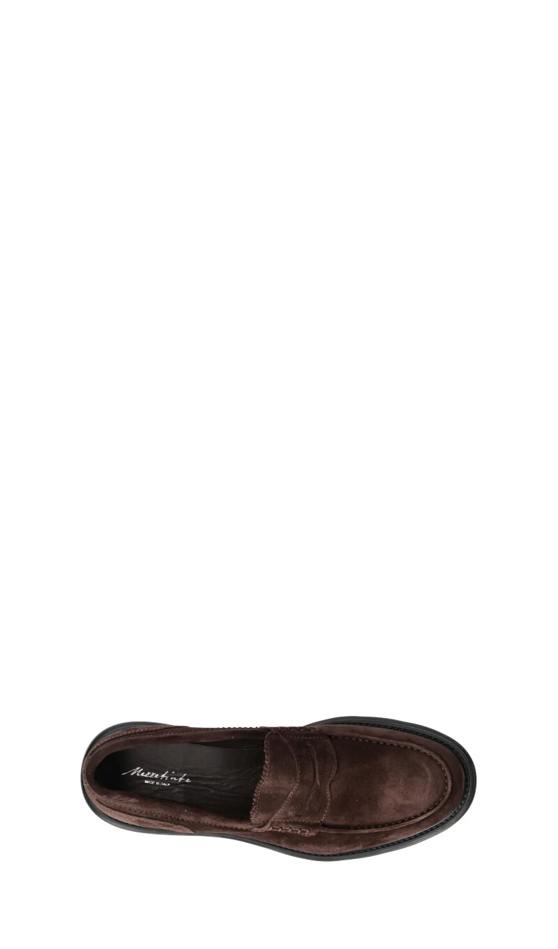 MEZZETINTE Mocassino uomo marrone in suede - Image 5