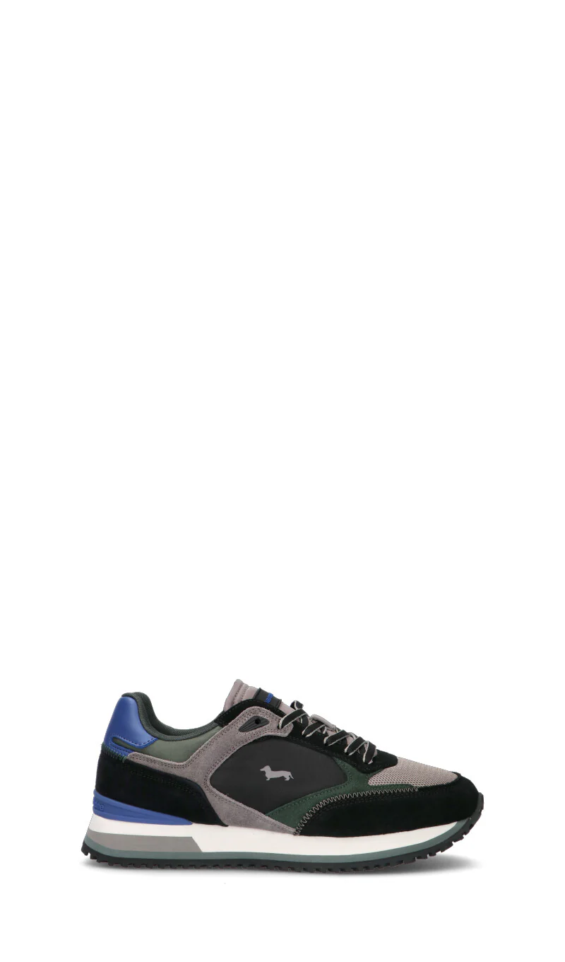 HARMONT&BLAINE Sneaker uomo nera in suede