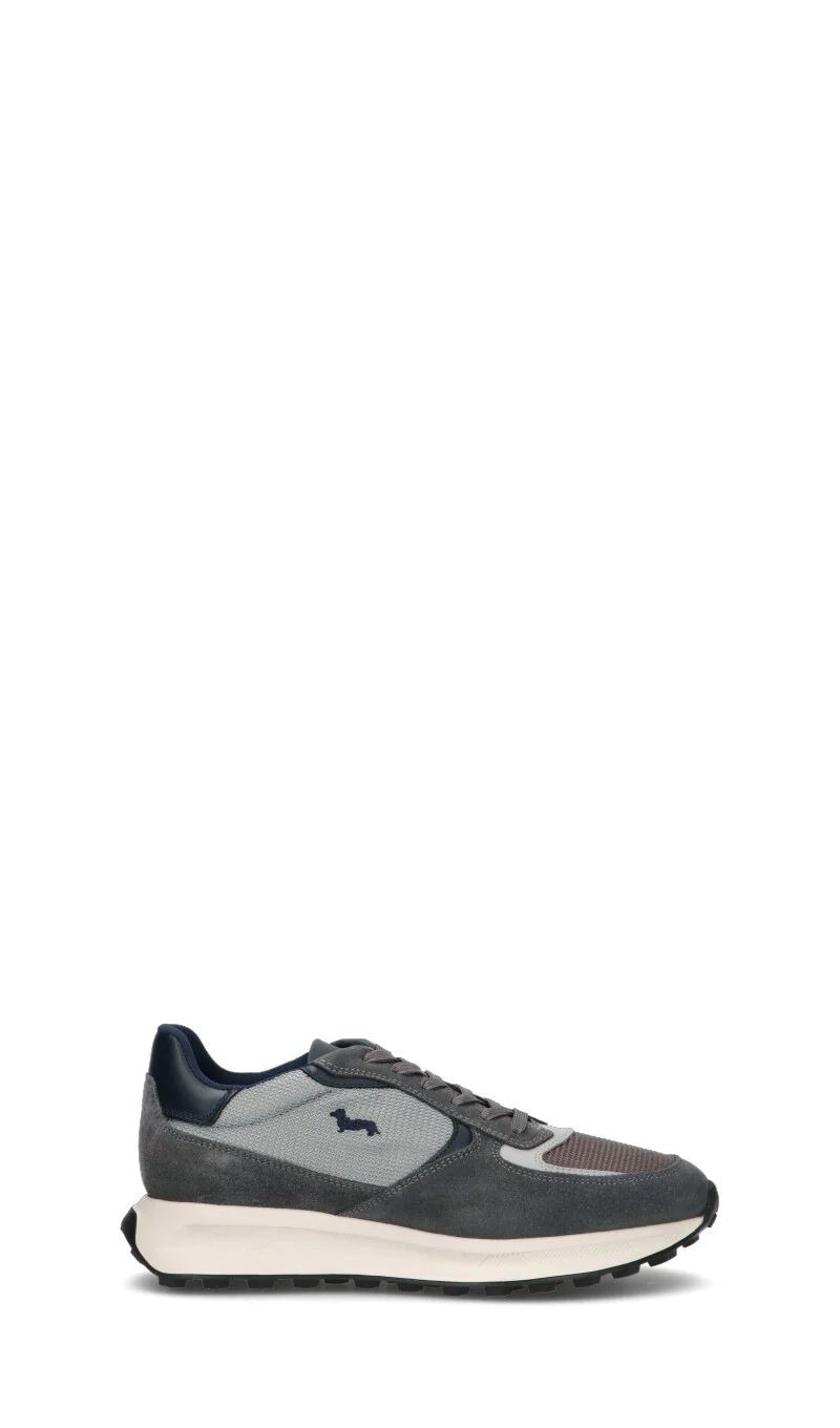 HARMONT&BLAINE Sneaker uomo grigia in suede