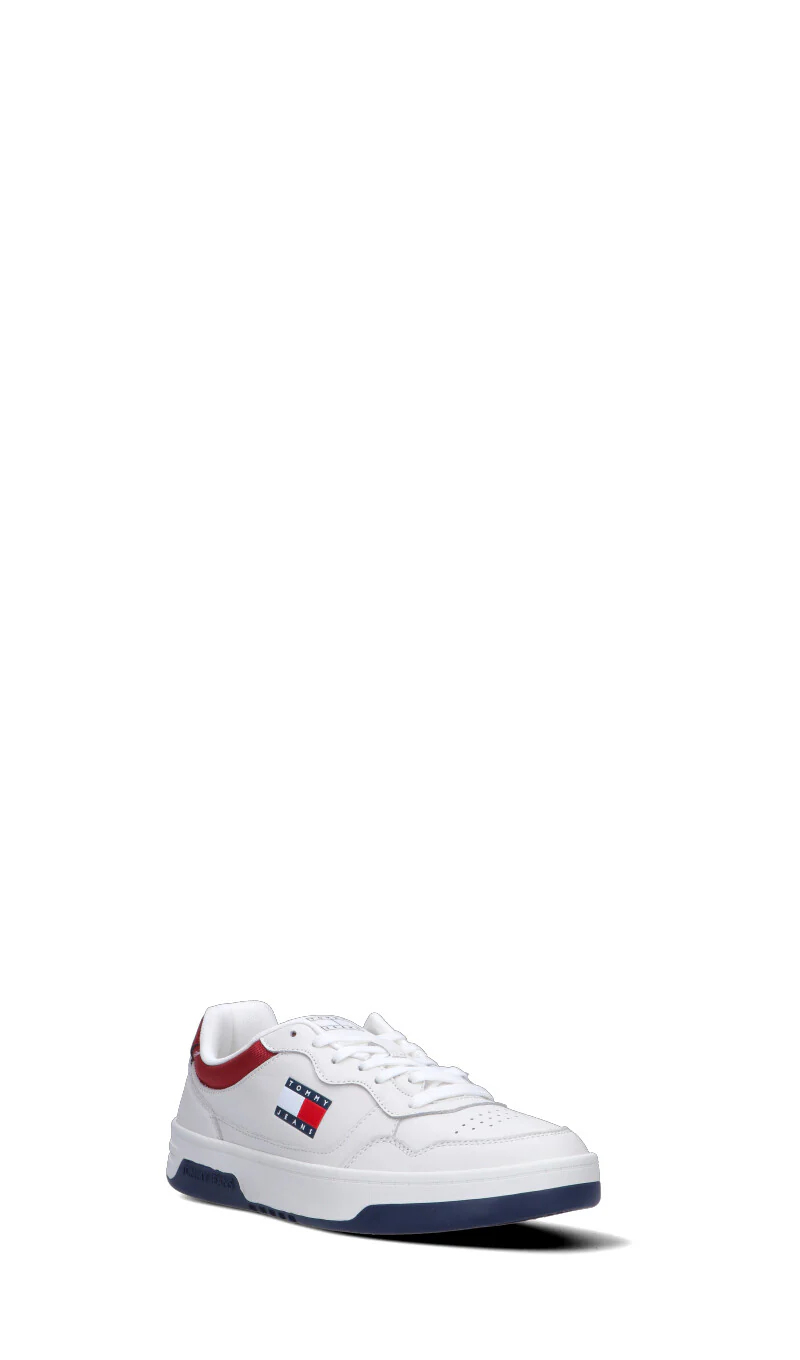 TOMMY HILFIGER JEANS Sneaker umo bianca in pelle - Image 2