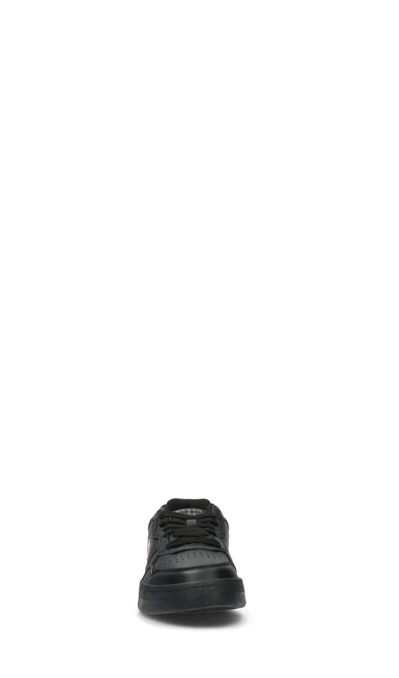 TOMMY HILFIGER JEANS Sneaker uomo nera in pelle - Image 3