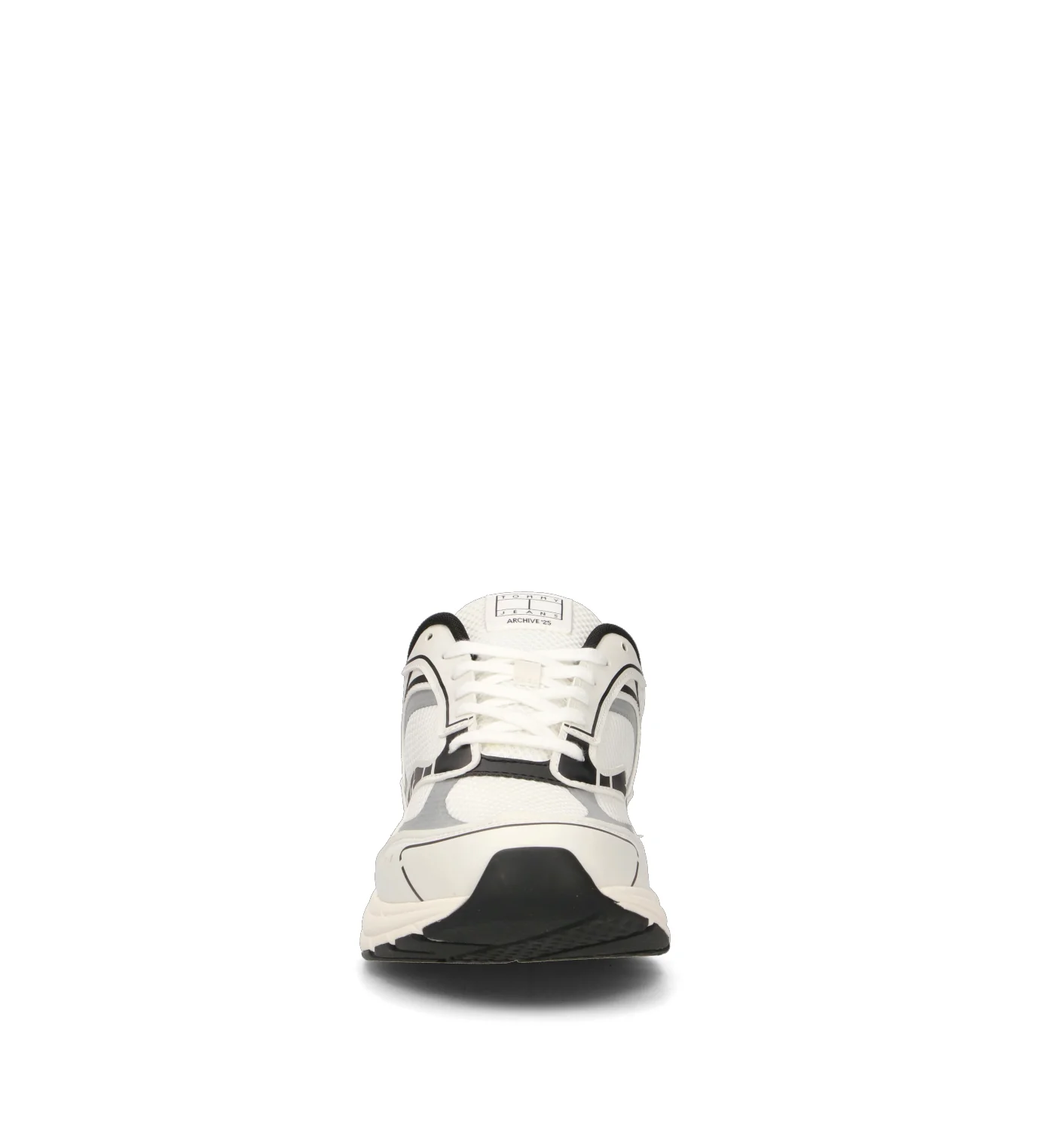 TOMMY HILFIGER JEANS Sneaker uomo bianca/nera - Image 3