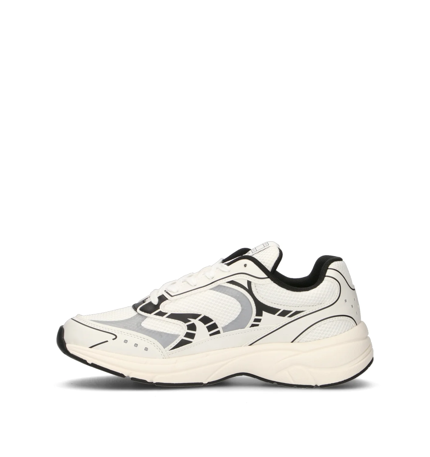 TOMMY HILFIGER JEANS Sneaker uomo bianca/nera - Image 4