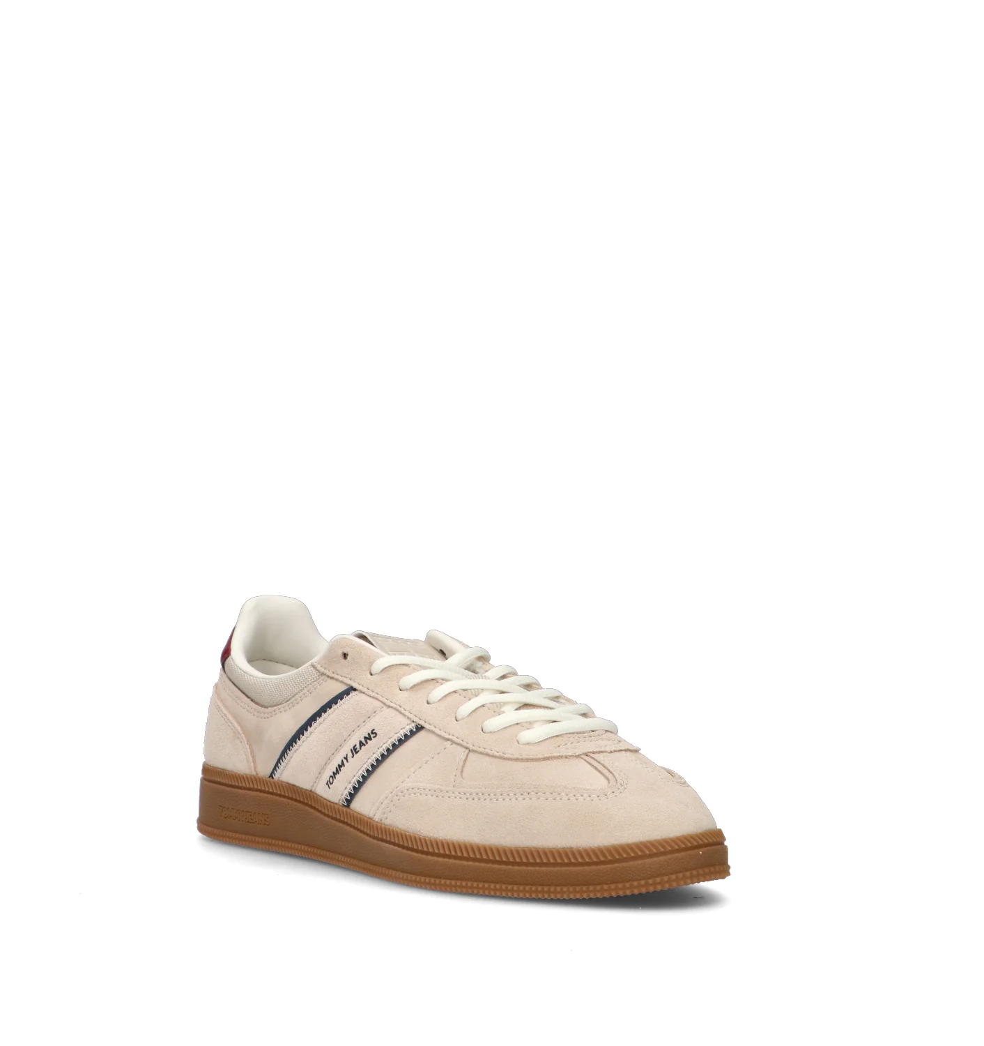 TOMMY HILFIGER JEANS Sneaker uomo beige in suede - Image 2