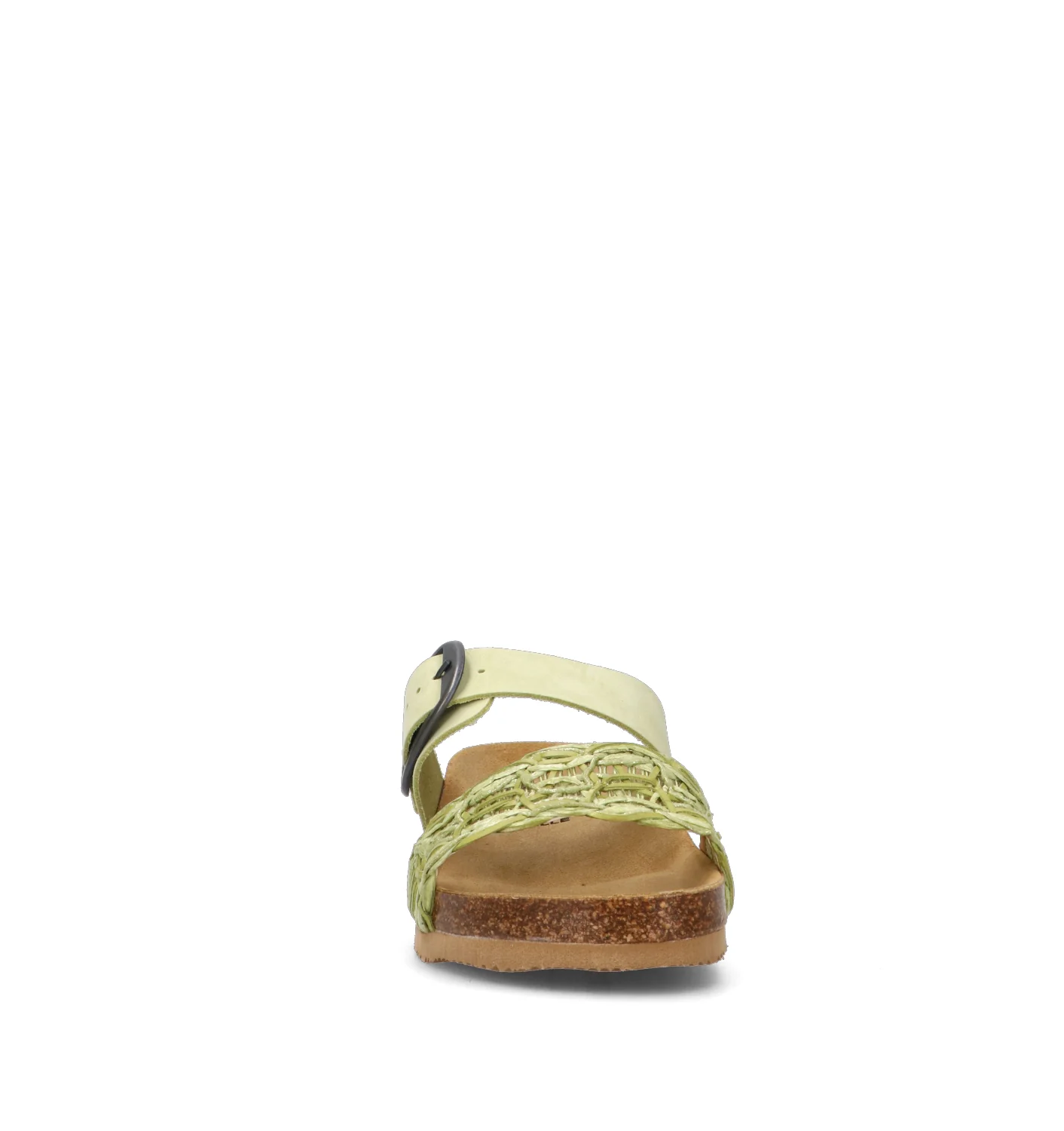 EMIDI' Ciabatta donna verde in pelle - Image 3