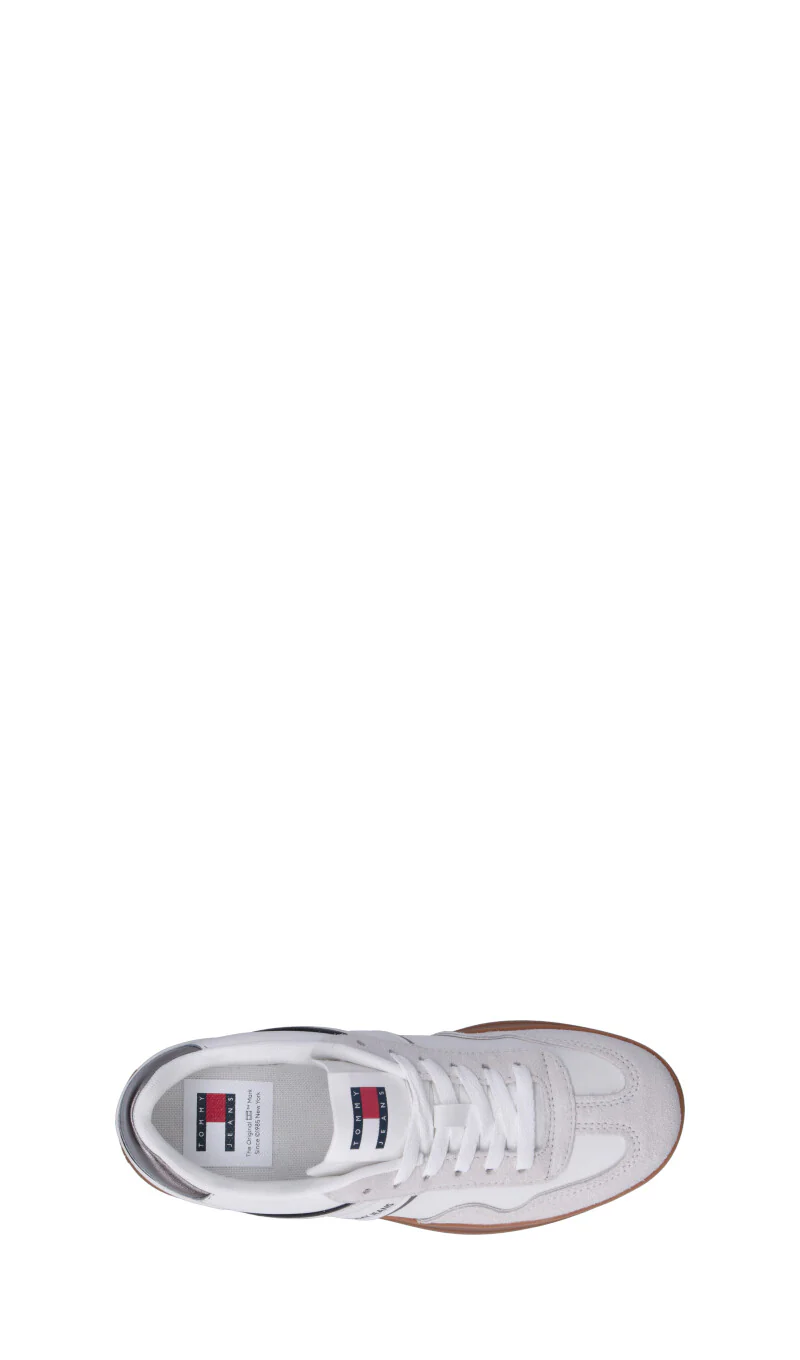 TOMMY HILFIGER JEANS Sneaker donna bianca in pelle - Image 5