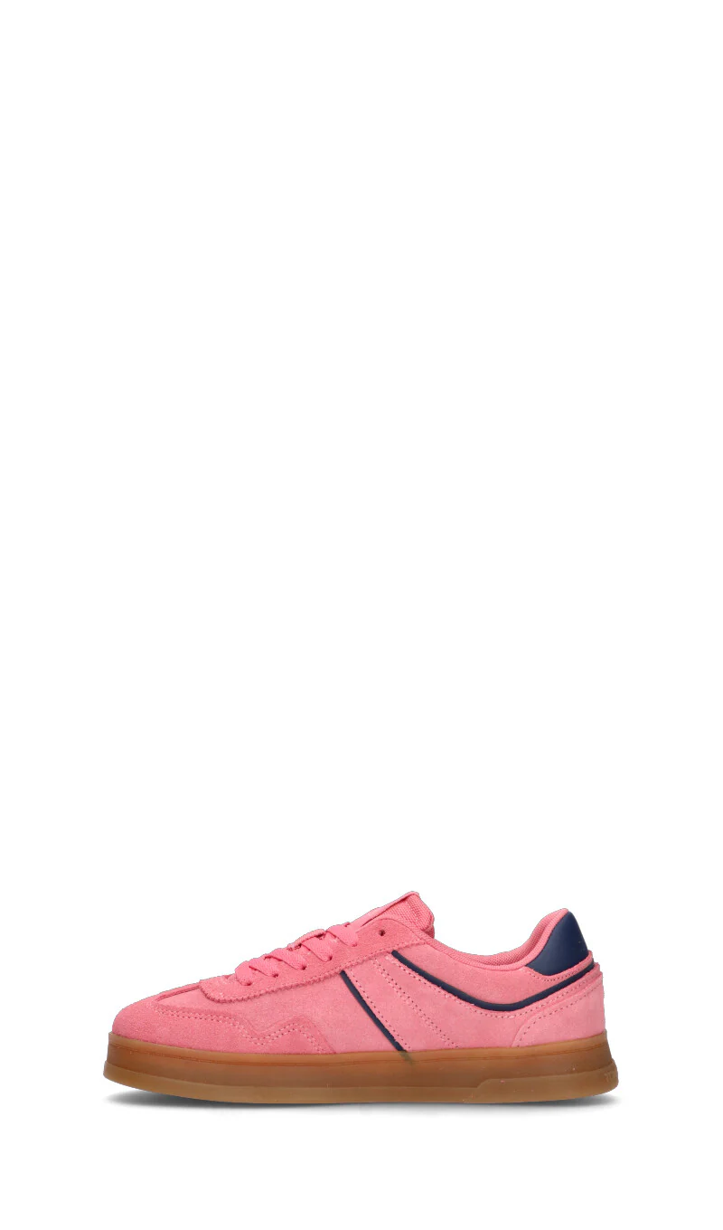 TOMMY HILFIGER JEANS Sneaker donna rosa in suede - Image 4