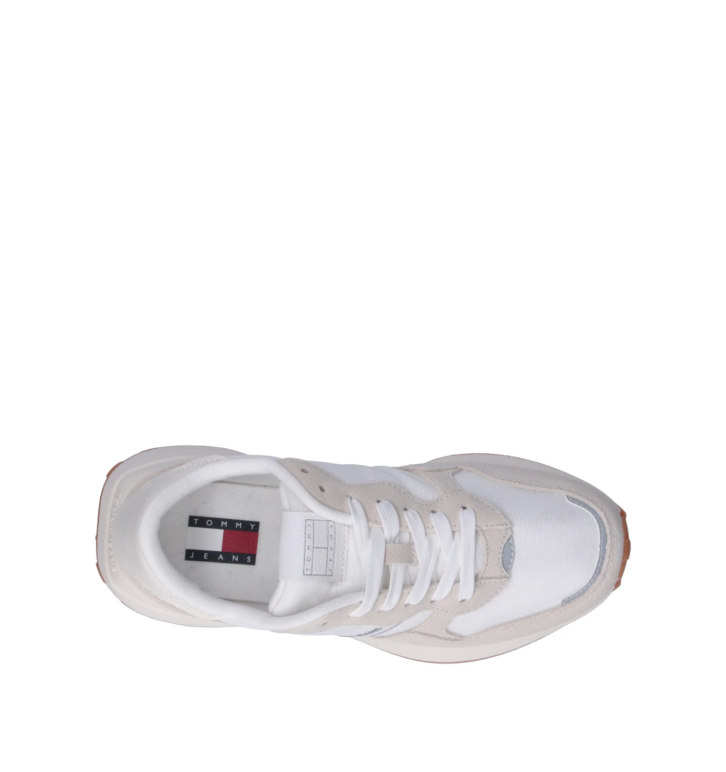 TOMMY HILFIGER JEANS Sneaker donna bianca - Image 5