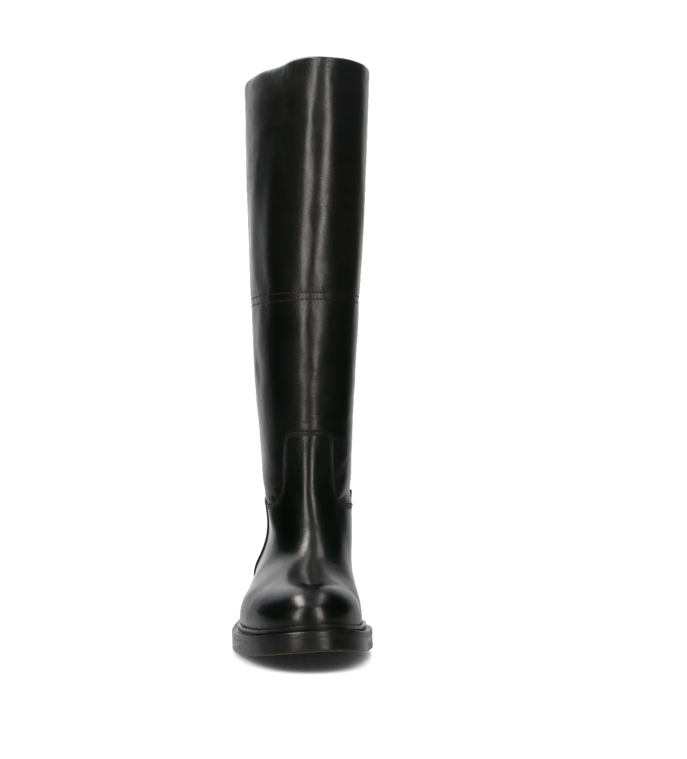 POEVE Stivale donna nero in pelle - Image 3