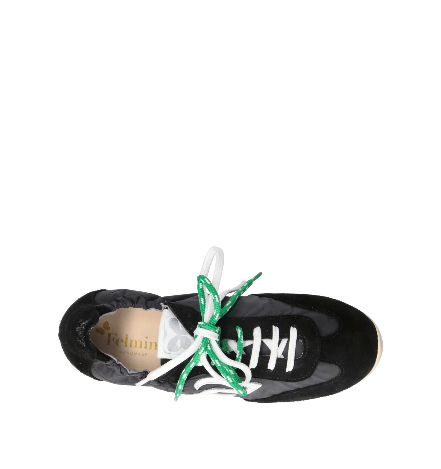 FELMINI Sneaker donna nera in pelle - Image 5