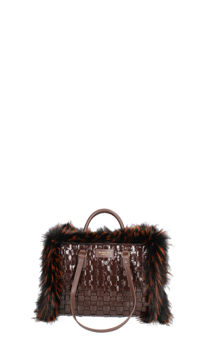 MY BEST BAG FIRENZE Borsa donna cioccolato