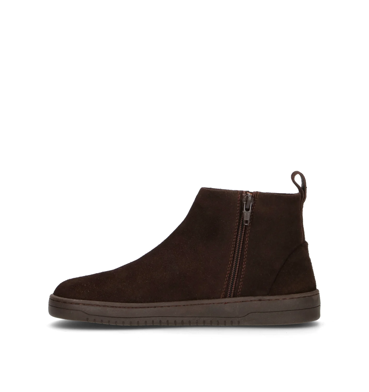 BUENO Sneaker donna marrone in suede - Image 4