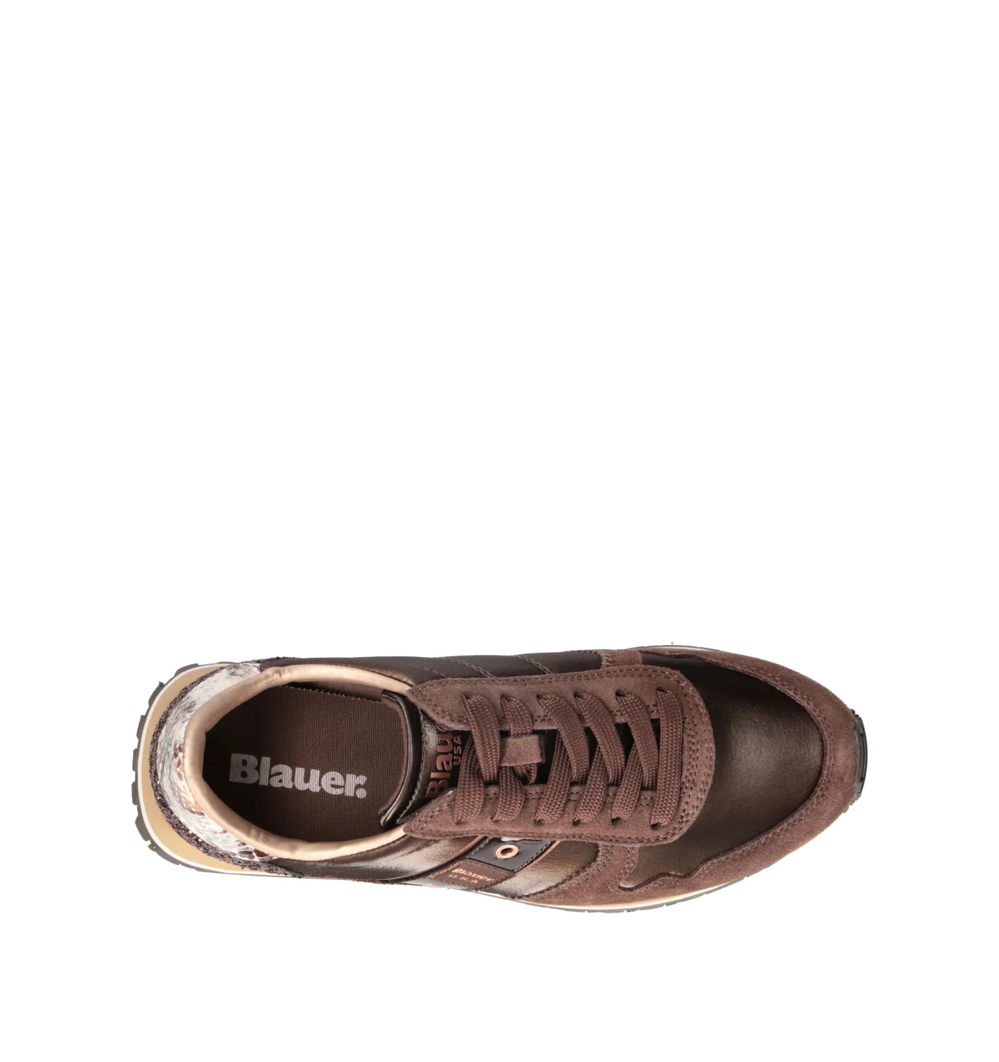 BLAUER Sneaker donna marrone - Image 5