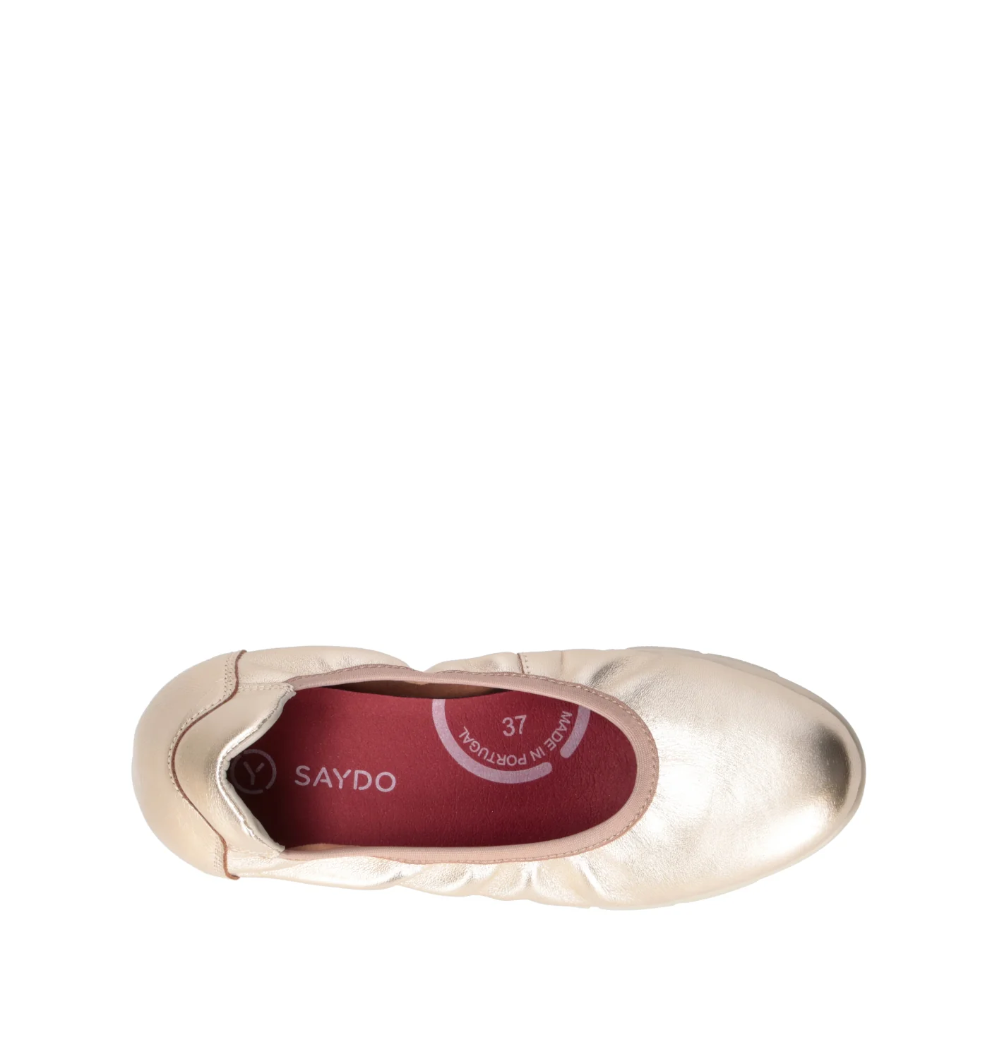 SAYDO Scarpa comfort donna platino in pelle - Image 5