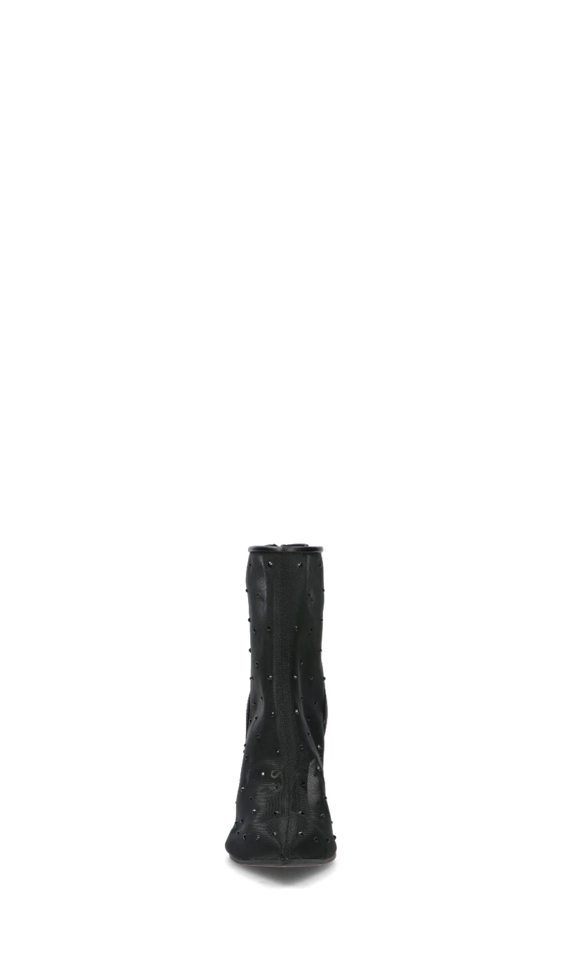 GUESS Tronchetto donna nero in pelle e tessuto - Image 3