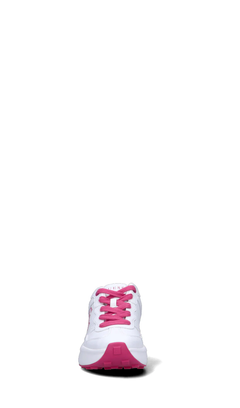 GUESS Sneaker donna bianca/fucsia in pelle - Image 3
