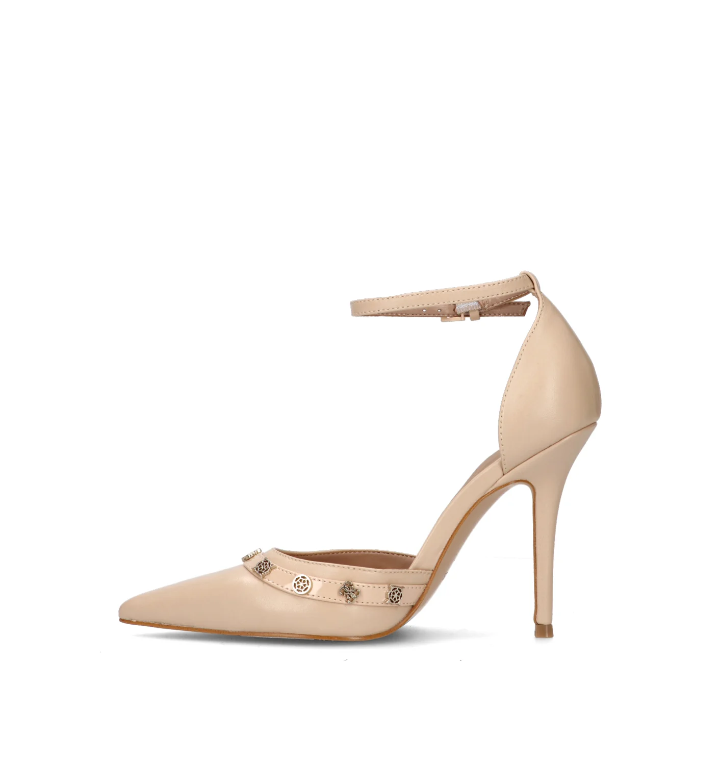GUESS Décolleté donna nude in pelle - Image 4