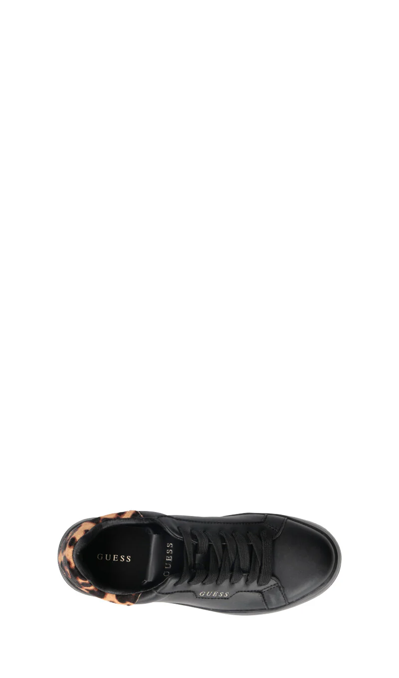 GUESS Sneaker donna nera in pelle - Image 5