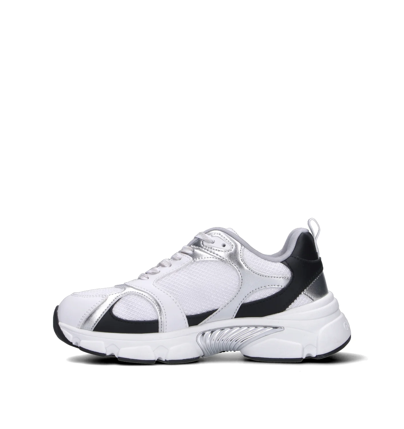 GUESS Sneaker donna bianca/argento - Image 4