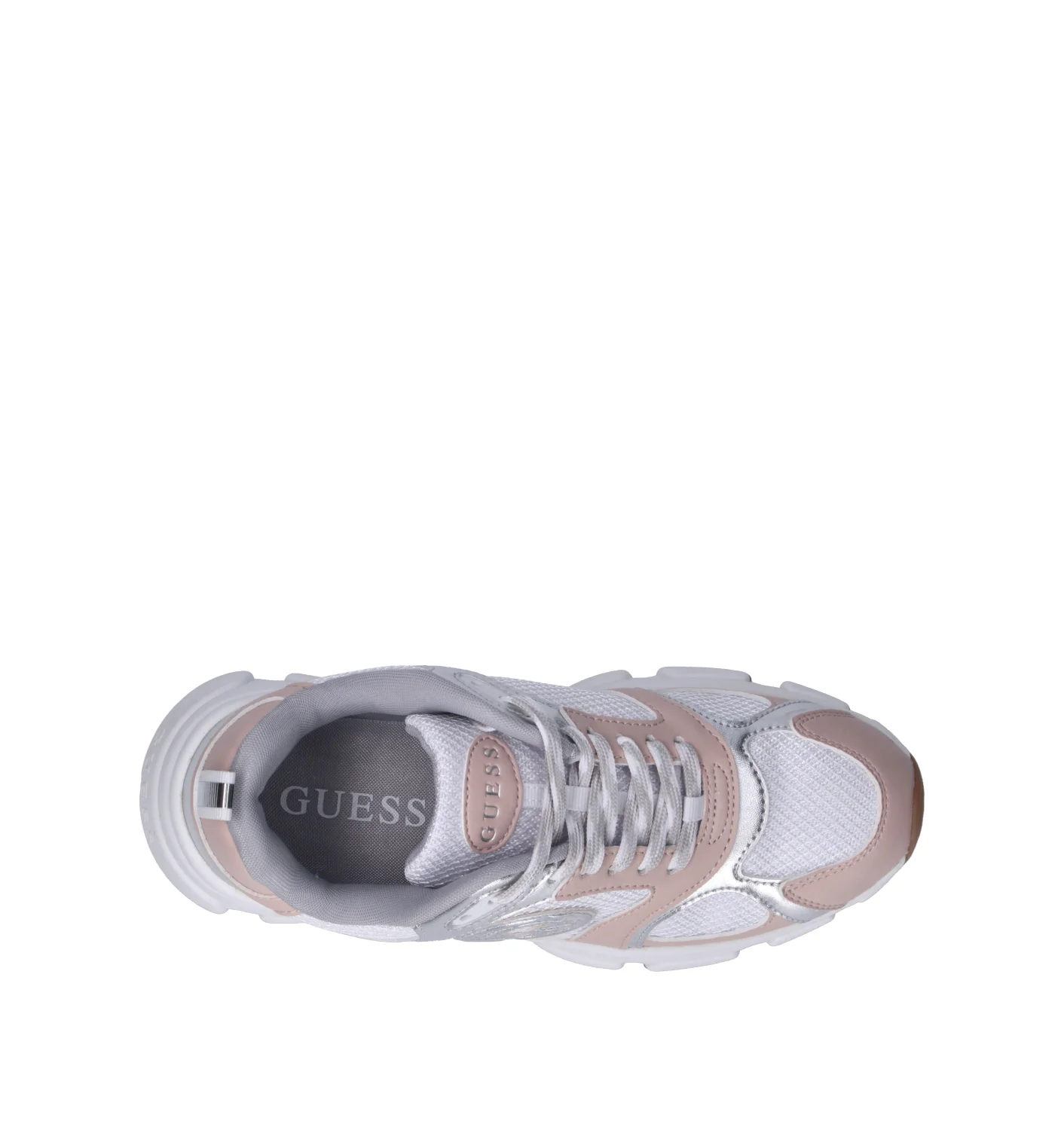 GUESS Sneaker donna bianca/rosa - Image 5