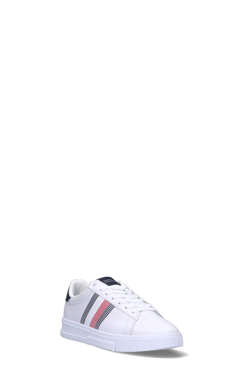 TOMMY HILFIGER Sneaker uomo bianca in pelle - Image 2