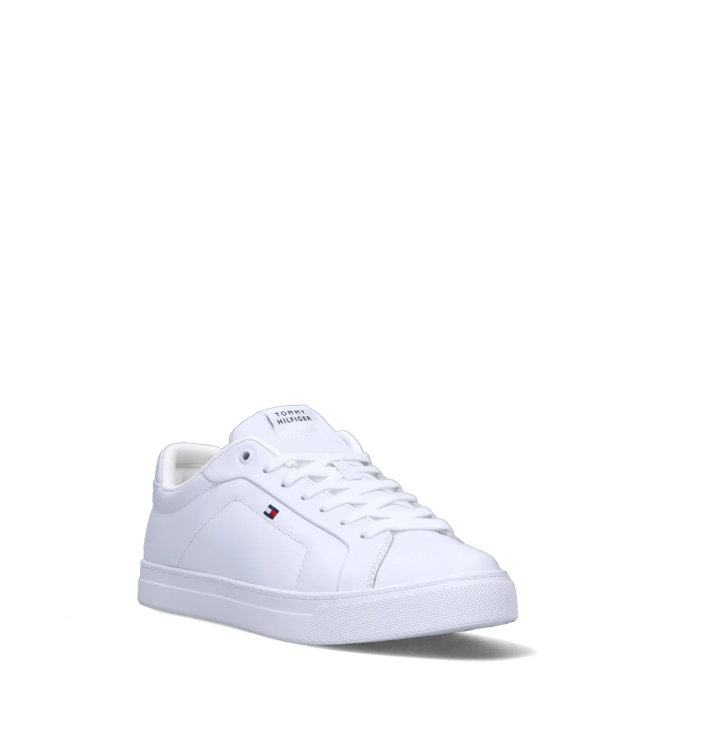 TOMMY HILFIGER Sneaker uomo bianca in pelle - Image 2