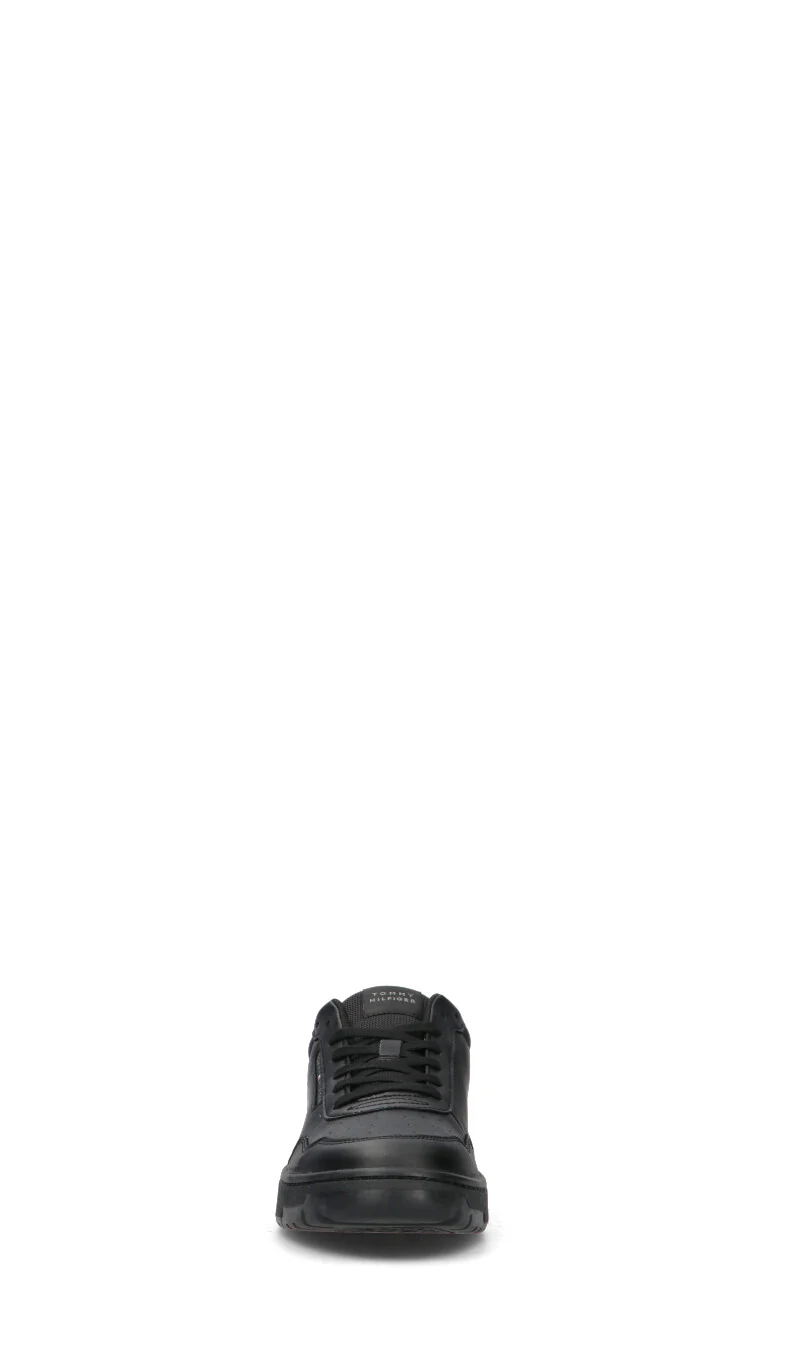 TOMMY HILFIGER Sneaker uomo nera in pelle - Image 3