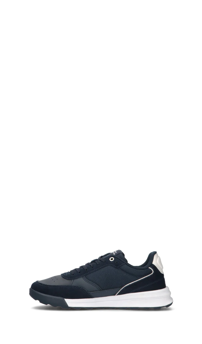 TOMMY HILFIGER Sneaker uomo blu in suede - Image 4