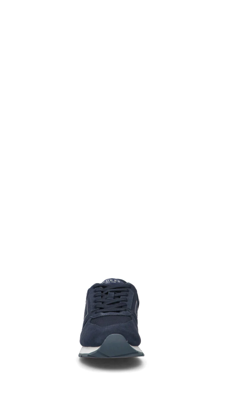 GUESS Sneaker uomo blu in suede - Image 3