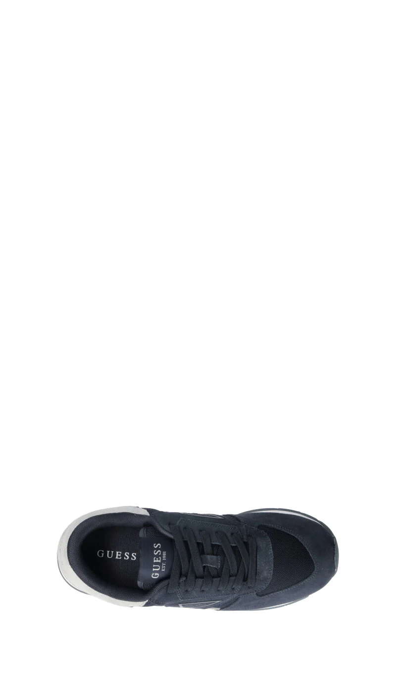 GUESS Sneaker uomo blu in suede - Image 5