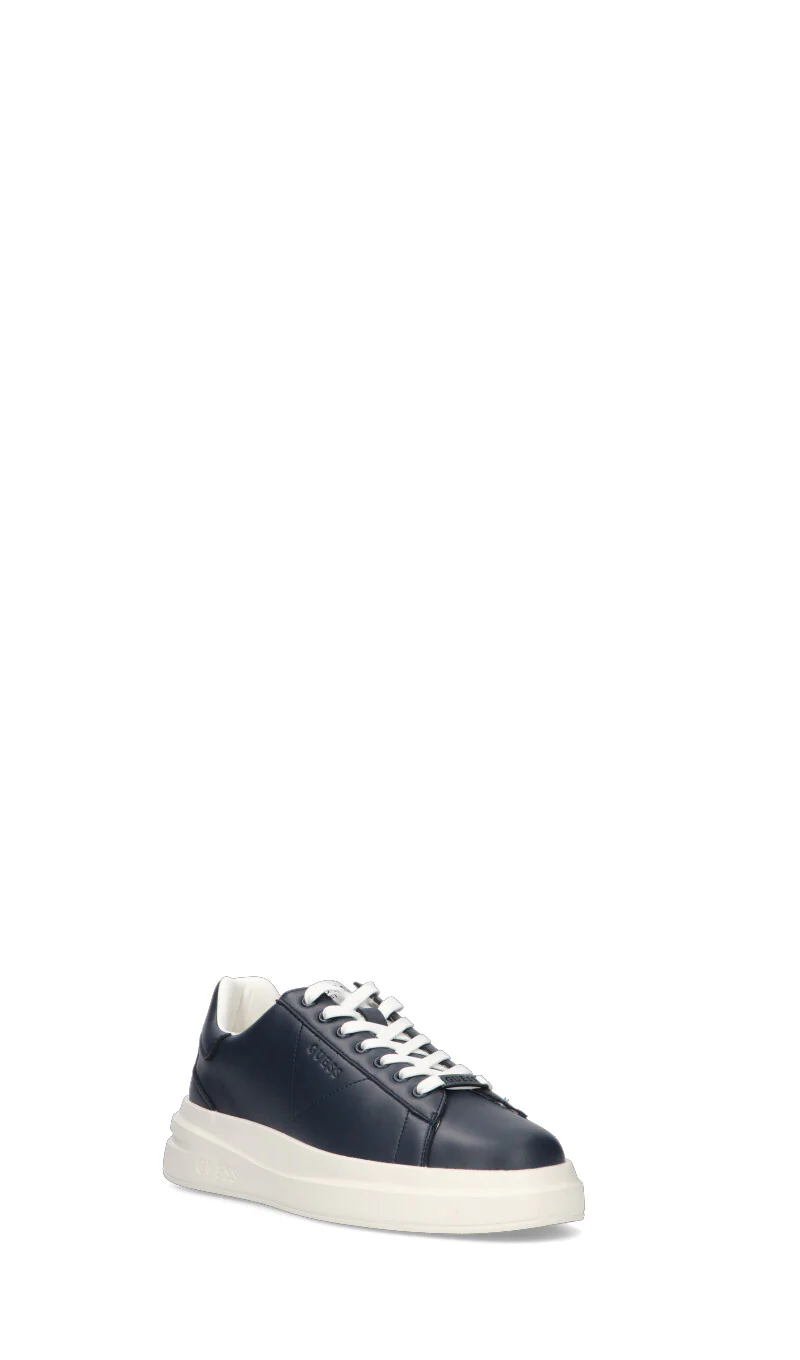 GUESS Sneaker uomo blu in pelle - Image 2