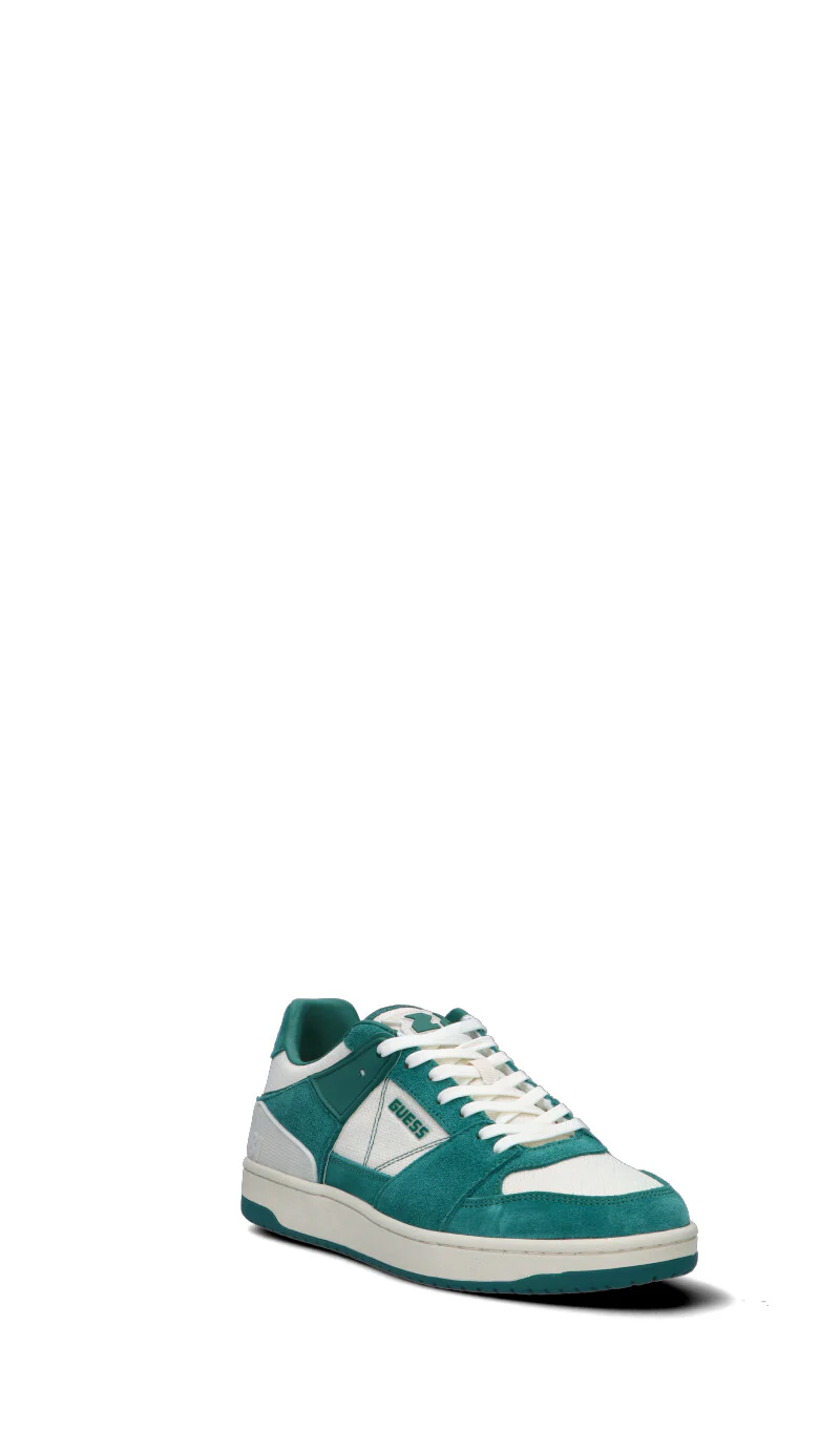 GUESS Sneaker uomo beige/verde in pelle - Image 2